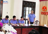 Đoàn Đại biểu Quốc hội tỉnh Tiền Giang làm việc tại VKSND tỉnh