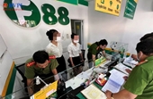 Kiểm tra đồng loạt 20 văn phòng thuộc Công ty F88 tại An Giang