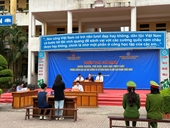 VKSND TP Hà Tĩnh phối hợp tổ chức phiên tòa giả định