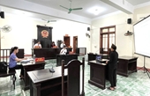 VKSND huyện Điện Biên tổ chức phiên tòa hình sự rút kinh nghiệm kết hợp số hóa hồ sơ