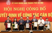 Thành phố Hà Nội điều động, bổ nhiệm 3 Giám đốc Sở