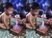 Bắt được cặp đôi  nghi bạo hành, cho bé trai hút ma túy ở Hóc Môn