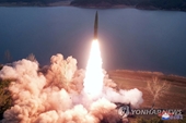 Triều Tiên bắn tên lửa đạn đạo giữa lúc Mỹ và Hàn Quốc tập trận đổ bộ