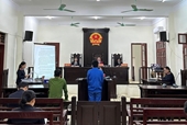 VKSND huyện Thái Thụy phối hợp tổ chức phiên tòa số hóa, rút kinh nghiệm