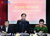 VKSND tỉnh Hà Nam chủ trì tổ chức hội nghị phối hợp liên ngành quý I 2023