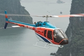 Thông tin ban đầu về máy bay trực thăng chở khách du lịch bị rơi trên biển
