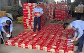 Phát hiện hơn 1 300 thùng bánh Trung Quốc không hóa đơn chứng từ