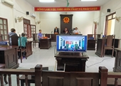 VKSND huyện Lộc Hà phối hợp tổ chức phiên tòa xét xử trực tuyến