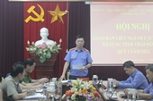 Hội nghị giao ban liên ngành các cơ quan tố tụng tỉnh Thái Nguyên quý I năm 2023