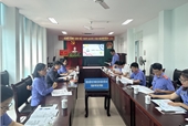 VKSND quận Kiến An thử nghiệm báo cáo án kinh doanh thương mại bằng sơ đồ tư duy