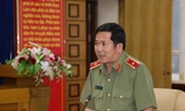 Thiếu tướng Đinh Văn Nơi công bố số điện thoại nóng tiếp nhận tin báo tội phạm