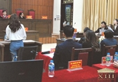 Trường Đại học Luật Hà Nội tổ chức phiên tòa tập sự “Thương vụ cuối cùng”