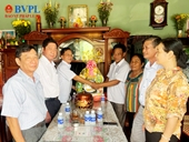 Lãnh đạo VKSND tỉnh Trà Vinh chúc tết Cổ truyền Chôl Chnăm Thmây của đồng bào dân tộc Khmer