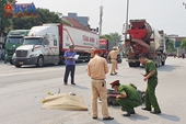 Lãnh đạo VKSND huyện trực tiếp kiểm sát hiện trường vụ tai nạn nghiêm trọng