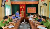 VKSND huyện Kbang trực tiếp kiểm sát công tác THAHS tại các UBND xã