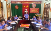 VKSND tỉnh Đắk Lắk kiểm tra việc thực hiện kết luận thanh tra tại cấp huyện