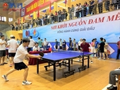 300 VĐV tham dự Giải bóng bàn, cầu lông, quần vợt hè Sầm Sơn Cúp Thabrew Silver Beer