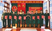 VKSQS Quân khu 5 trao quyết định bổ nhiệm 9 Kiểm sát viên