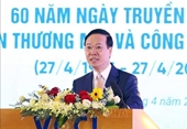 Chủ tịch nước Võ Văn Thưởng dự Lễ kỷ niệm 60 năm Ngày truyền thống VCCI