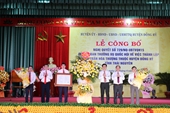 Công bố Nghị quyết thành lập thị trấn Hóa Thượng, huyện Đồng Hỷ