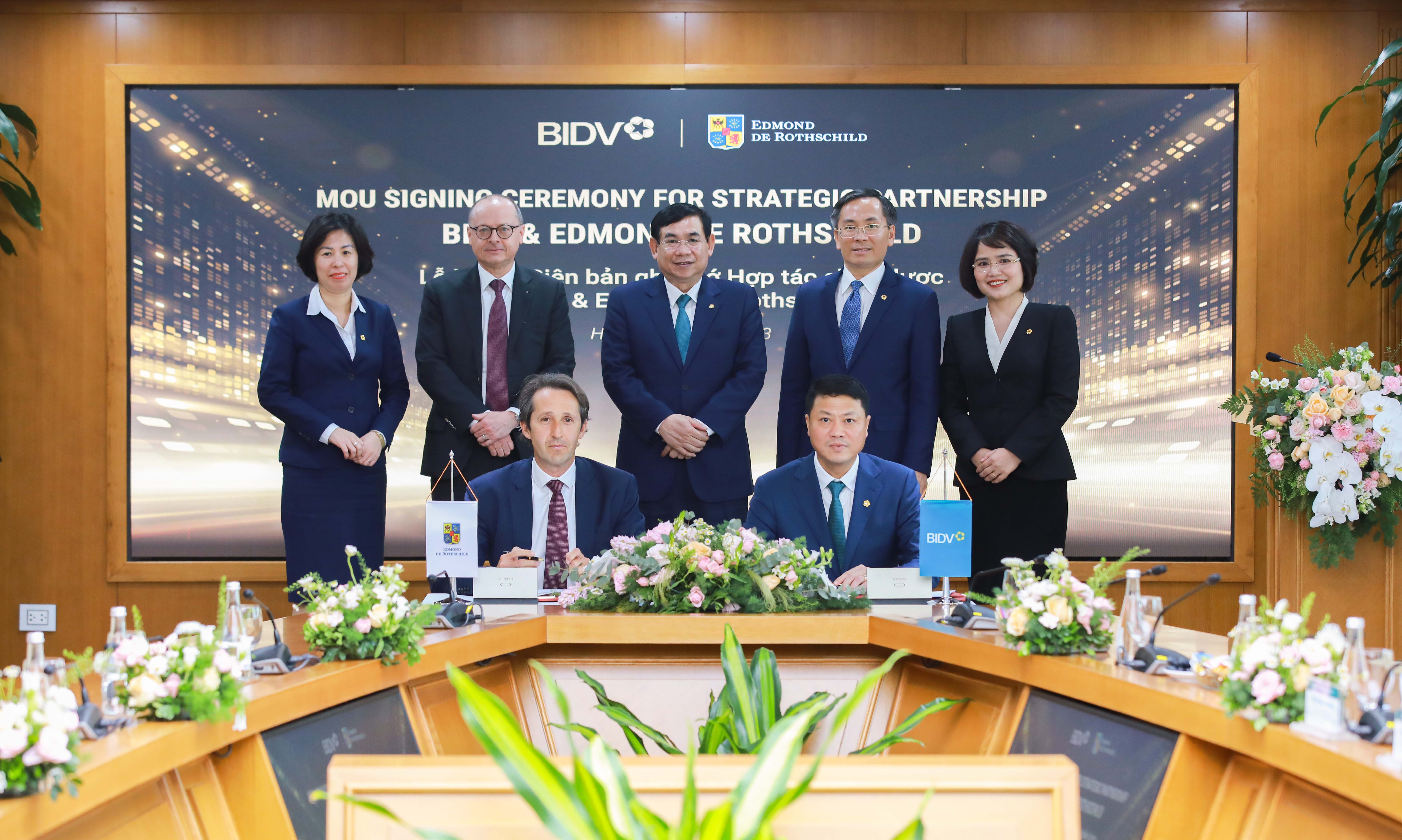 Hợp tác chiến lược giữa BIDV và Edmond de Rothschild