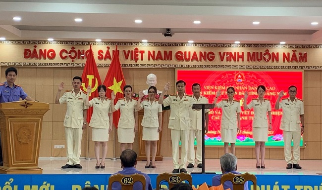 VKSND tỉnh Quảng Nam tổ chức Lễ công bố và trao Quyết định bổ nhiệm các chức danh tư pháp