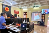 VKSND thị xã Hồng Lĩnh phối hợp tổ chức phiên tòa xét xử sơ thẩm vụ án hình sự