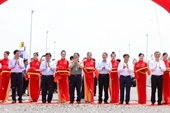 Thủ tướng Phạm Minh Chính dự lễ khánh thành 2 tuyến cao tốc Mai Sơn - QL45 và Phan Thiết - Dầu Giây