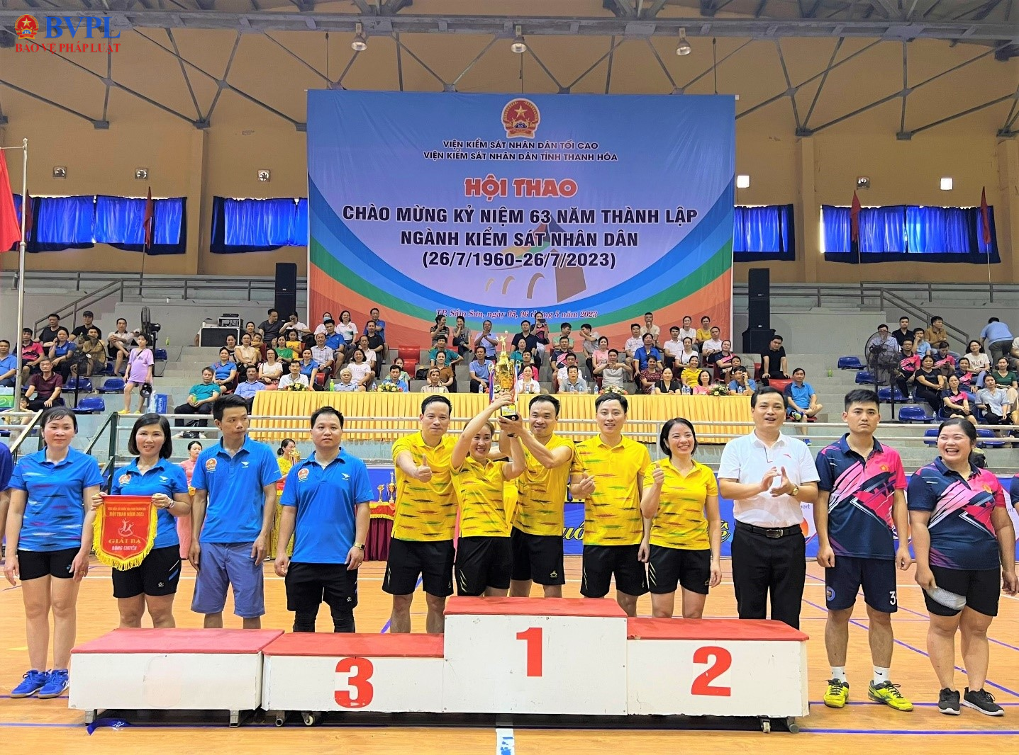 VKSND tỉnh Thanh Hóa tổ chức giải thể thao chào mừng kỷ niệm thành lập Ngành