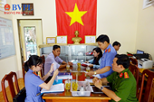 Trực tiếp kiểm sát công tác THAHS tại UBND các xã thuộc huyện Châu Thành, tỉnh Trà Vinh