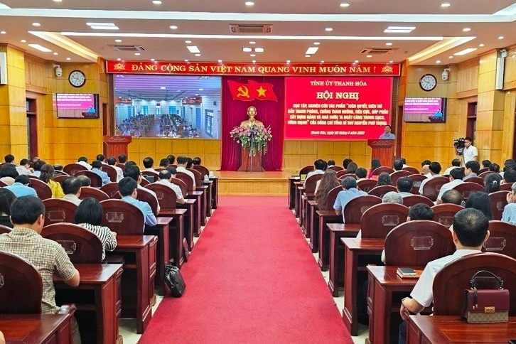 Tổ chức Hội nghị nghiên cứu, học tập, tuyên truyền tư tưởng, trong Cuốn sách của đồng chí Tổng Bí thư Nguyễn Phú Trọng