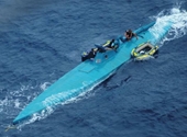 Bắt giữ tàu ngầm chở hơn 3 tấn cocaine trên đường tới Trung Mỹ