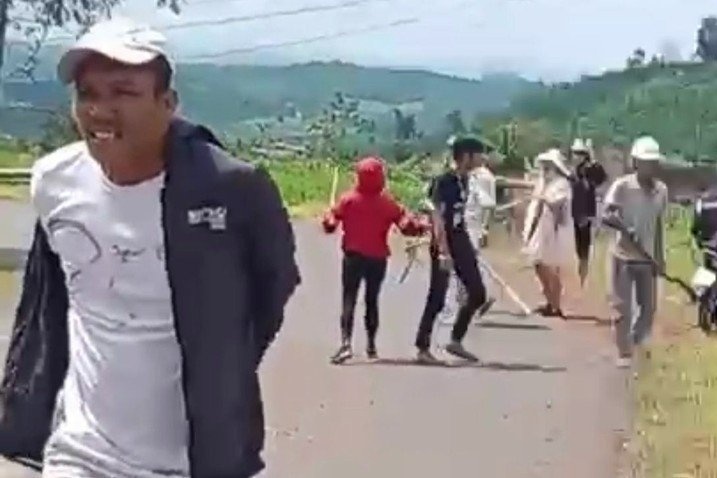Hai nhóm lao vào hỗn chiến trên rẫy vì mâu thuẫn làm ăn