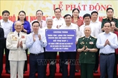 Chủ tịch nước Võ Văn Thưởng dự Lễ phát động ủng hộ làm nhà đại đoàn kết cho hộ nghèo tỉnh Điện Biên