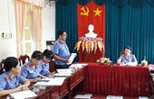 Kiểm tra việc thực hiện các chỉ tiêu của Ngành tại VKSND huyện Châu Thành