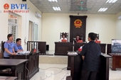 VKSND huyện Hậu Lộc thực hiện “số hóa hồ sơ” tại phiên tòa