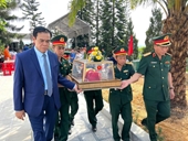 Hà Tĩnh tổ chức lễ truy điệu và an táng 10 liệt sĩ hi sinh tại Lào