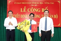 Ông Võ Minh Tuấn giữ chức Phó Chủ tịch UBND huyện Đất Đỏ