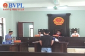Lãnh đạo VKSND huyện Quan Sơn, Thanh Hóa trực tiếp kiểm sát xét xử vụ án