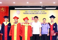 Trường Đại học Kiểm sát Hà Nội Khai giảng lớp cao học khóa 4 và trao bằng thạc sĩ khóa 2