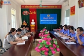 VKSND huyện Cẩm Thủy trực tiếp kiểm sát thi hành án dân sự