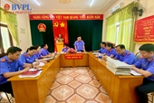 VKSND tỉnh Quảng Trị kiểm tra chuyên đề tại VKSND huyện Đakrông