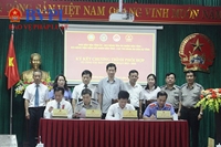 Quảng Bình Ký kết chương trình phối hợp về công tác dân vận giai đoạn 2023-2026
