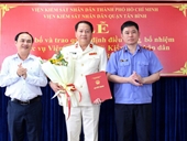 Đồng chí Trần Nam Thắng giữ chức vụ Viện trưởng VKSND quận Tân Bình