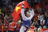 Nữ võ sĩ Việt Nam tạo địa chấn khi đánh bại ĐKVĐ Taekwondo thế giới