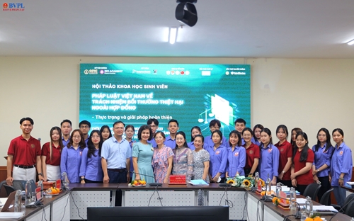 Trường Đại học Kiểm sát Hà Nội tổ chức Hội thảo khoa học sinh viên năm 2023 