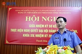 Đảng bộ VKSND tỉnh Thanh Hóa Sơ kết thực hiện Nghị quyết Đại hội nhiệm kỳ 2020 - 2025