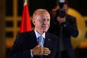 Ông Erdogan nhậm chức Tổng thống Thổ Nhĩ Kỳ nhiệm kỳ 3 “thay máu” hầu hết nội các