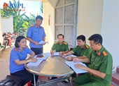 VKSND huyện Tân Phước trực tiếp kiểm sát Nhà tạm giữ Công an huyện