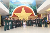 Đoàn công tác VKSQS Quân đội nhân dân Lào thăm và làm việc tại VKSQS Quân khu 1